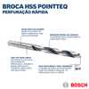 Broca para Metal HSS PointTeQ 13,5mm com Haste Reduzida - Imagem 3