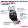 Jogo de Brocas para Metal HSS PointTeQ 25 Peças com Estojo ProBox - Imagem 3