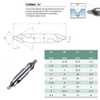 Broca De Centrar (HSS) - Med. 1,0 X 3,15mm - DIN 333 A - Imagem 5