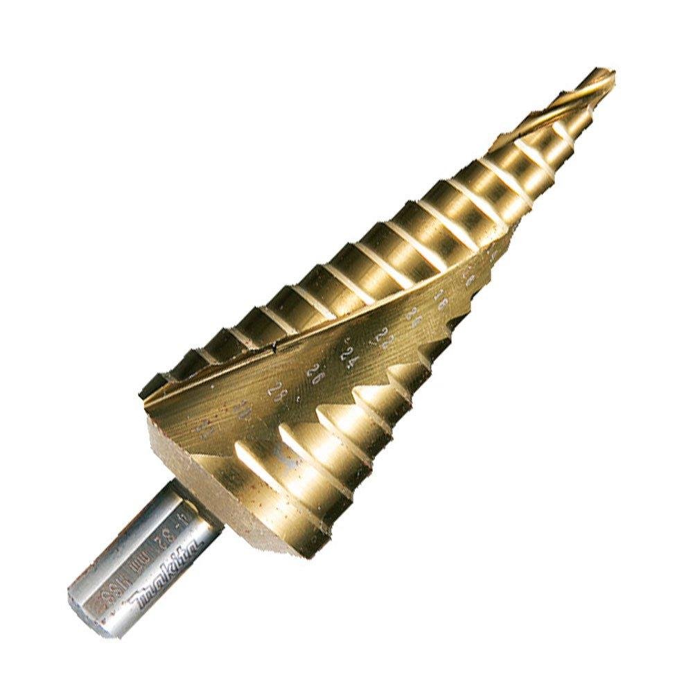 Broca escalonada Espiral recubrimiento titanio 4-12mm D-4017