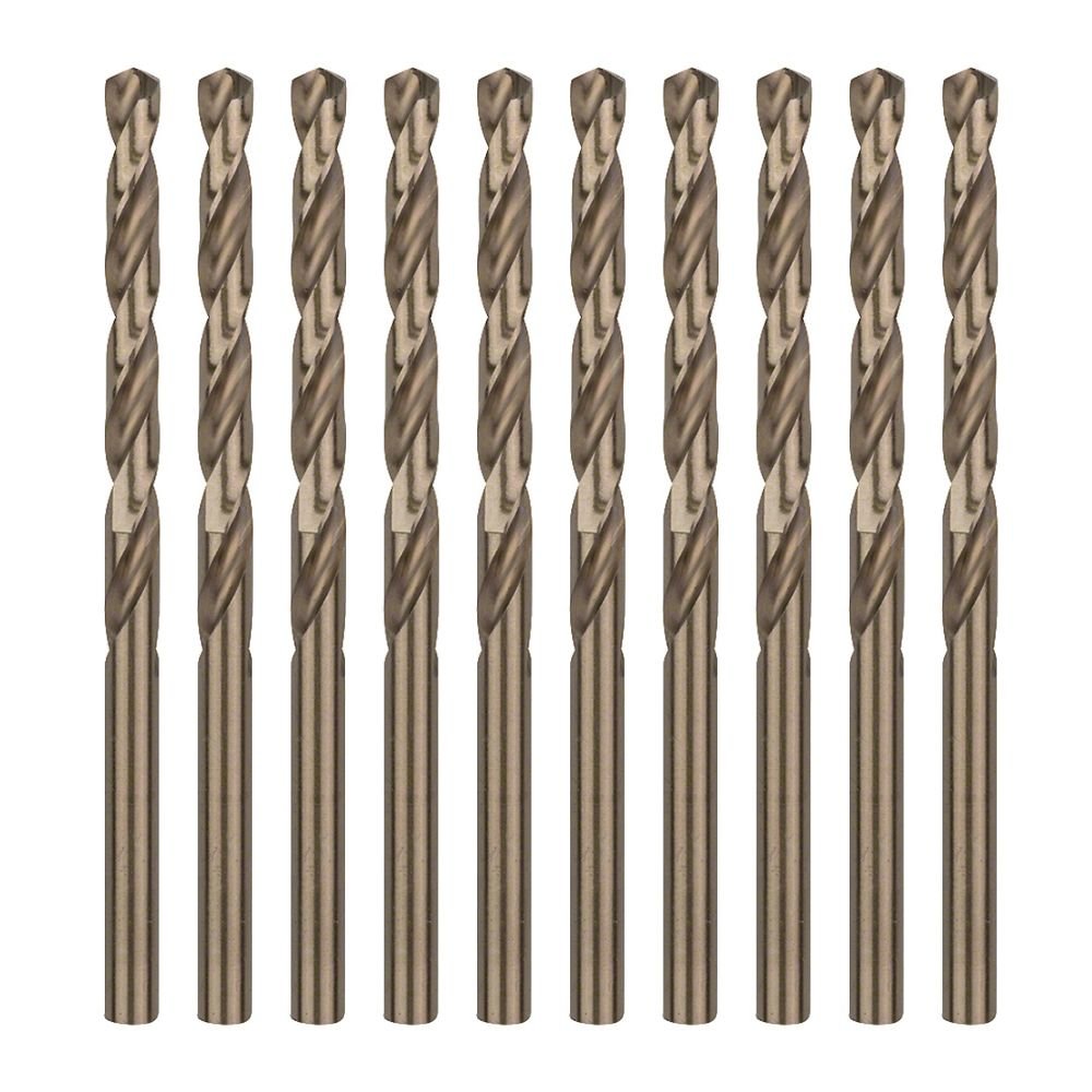 10 Brocas Aço Rápido HSS-Co 6,5 x 101 mm para Metal - Imagem zoom