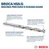 4 Brocas em Aço Rápido HSS-G 9/16 Pol. para Metal - Imagem 3