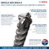 Broca SDS MAX-4 540 x 18mm para Concreto - Imagem 4