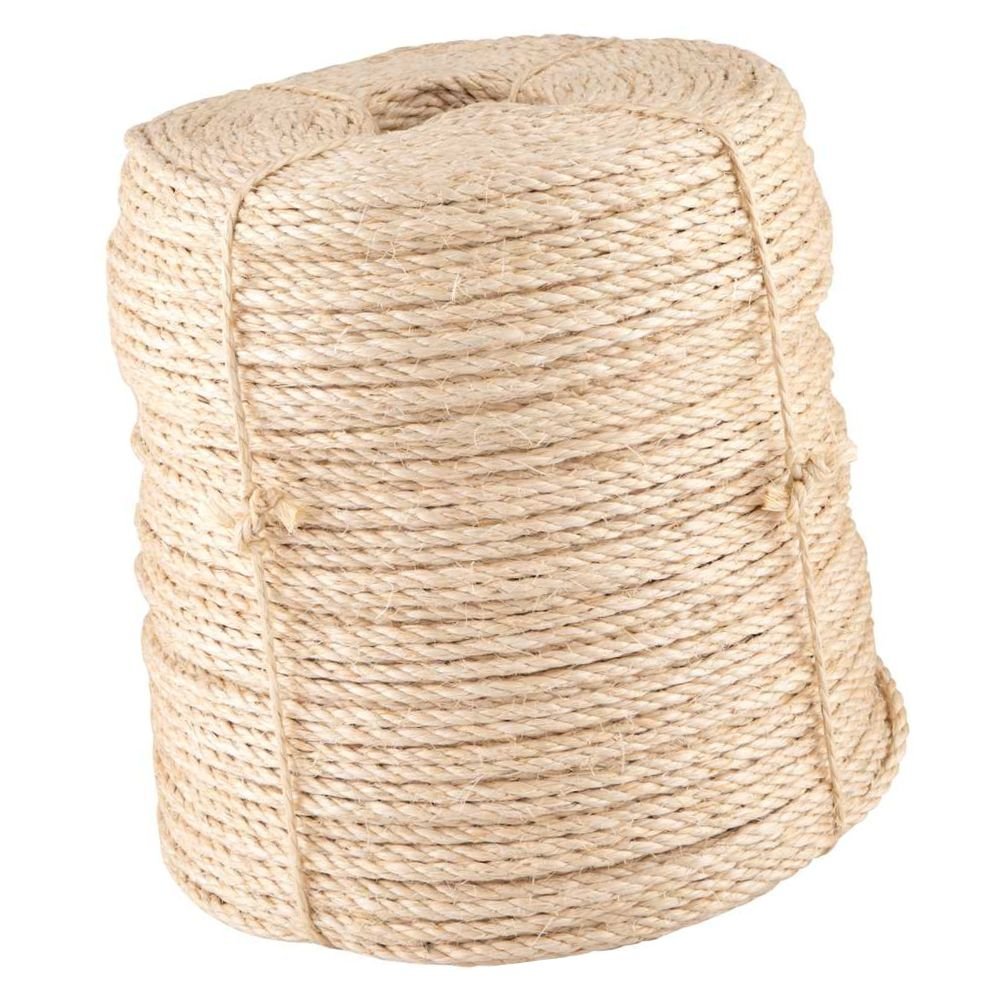 Rolo de Corda Sisal 6mm x 440m - Imagem zoom