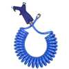 Bico de Limpeza com Mangueira Espiral Azul em PU 8 x 5,5 mm de 3,5 Metros - Imagem 1
