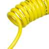 Mangueira Espiral Amarela em Poliuretano 8 x 5,5 mm de 3,5 Metros - Imagem 3