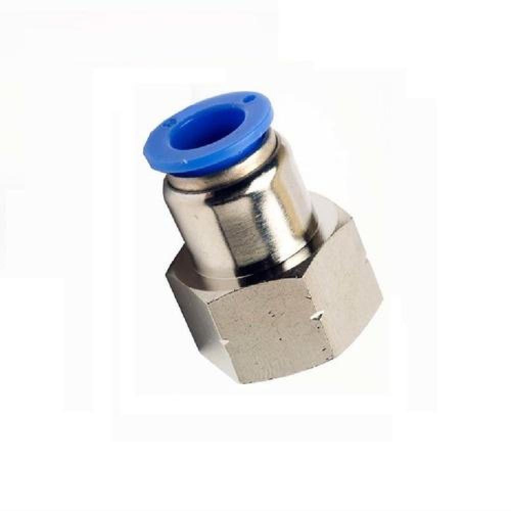 Conector Instantâneo Tubo Pu 6mm X Rosca 1/8 Bsp Fêmea - Imagem zoom