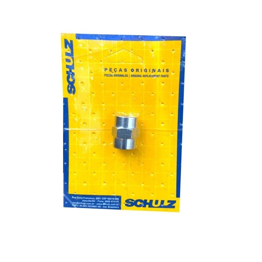 Luva Com Rosca 1/4" x 6mm Schulz - 003.0835-0/AT - Imagem zoom