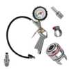 Calibrador De Pneus C/ Manômetro Engate Rápido Compressor Ar - Imagem 1
