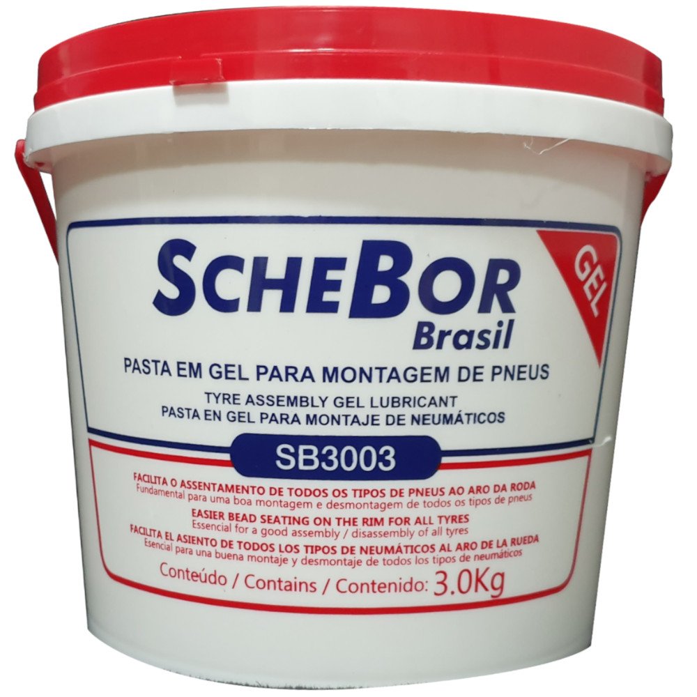 Balde de Pasta em Gel para Montagem e Desmontagem de Pneus 3kg-SCHEBOR-SB3003