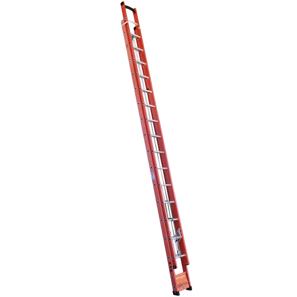 Escada Extensível Vazada em Fibra de Vidro 27 Degraus 4,80 x 8,40M-WBERTOLO-EFVD27