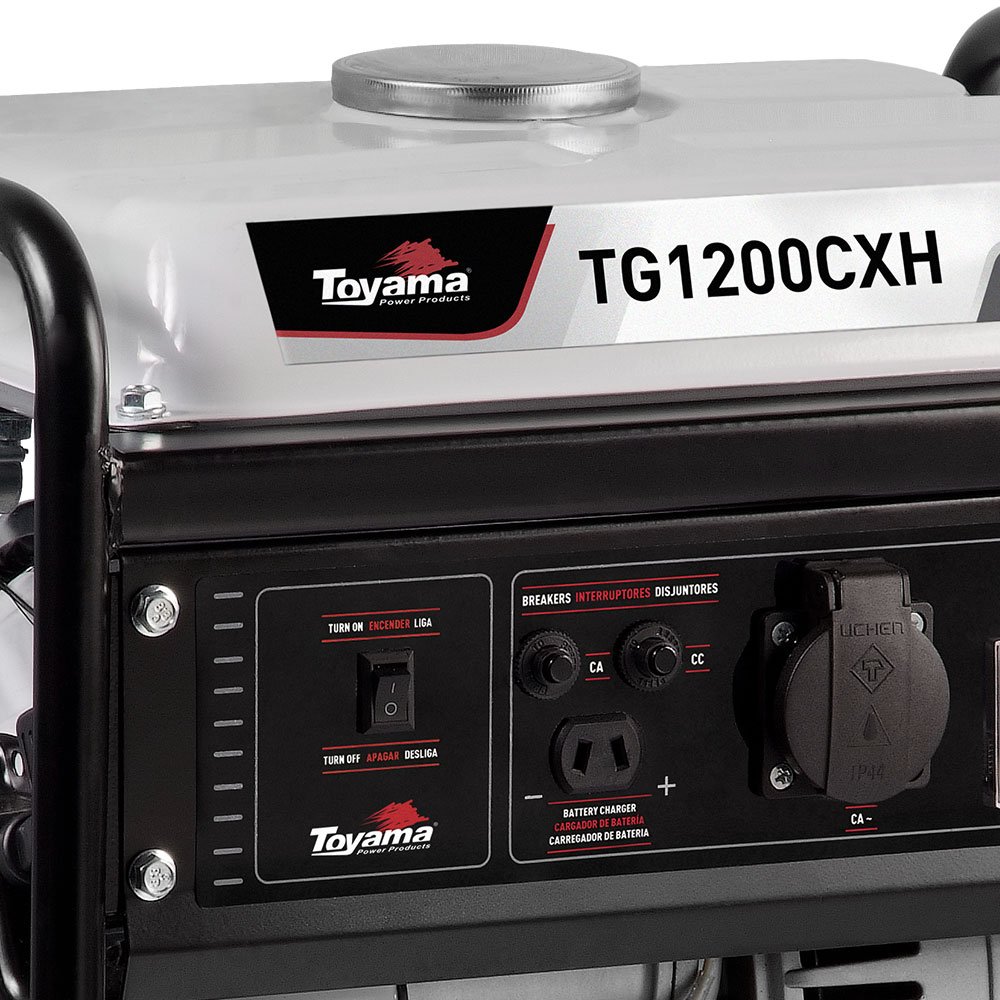 Gerador de Energia a Gasolina TG1200CXH 4T 1.1kVA 96CC  Monofásico com Partida Manual - Imagem