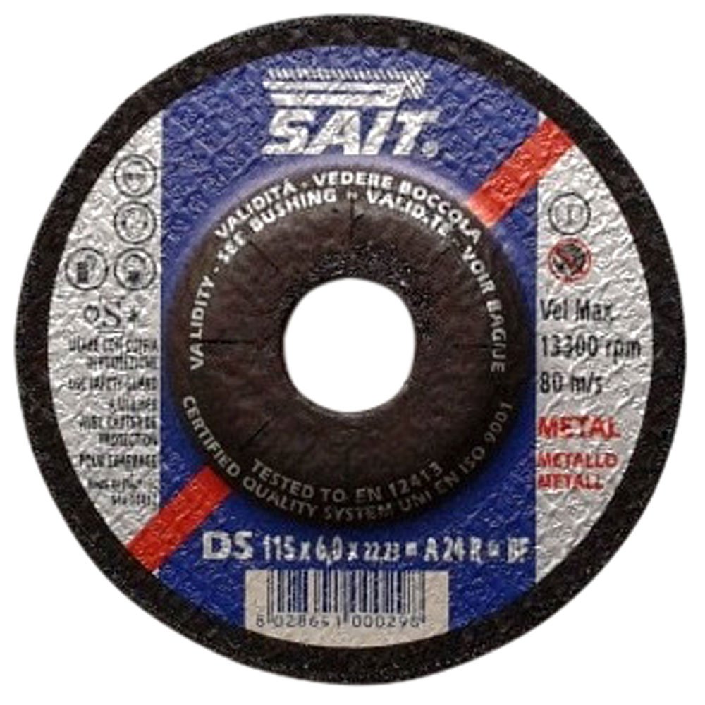 Disco Abrasivo de Desbaste  4.1/2 x 6 x 7/8 Pol.-SAIT-A24R