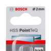 Broca para Metal HSS PointTeQ 2mm com 2 Peças - Imagem 2