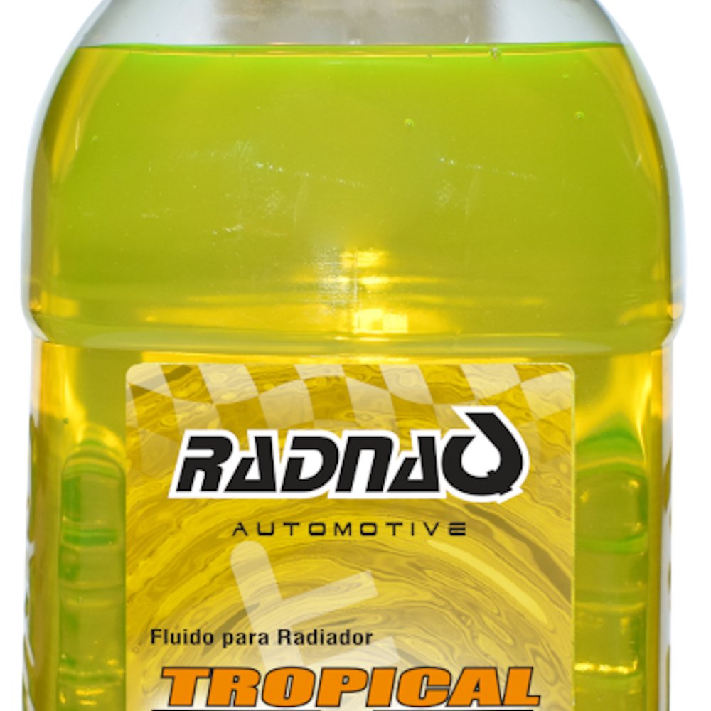 Fluido para Radiador Amarelo Concentrado Long Life Tropical T-5 1 Litro - Imagem