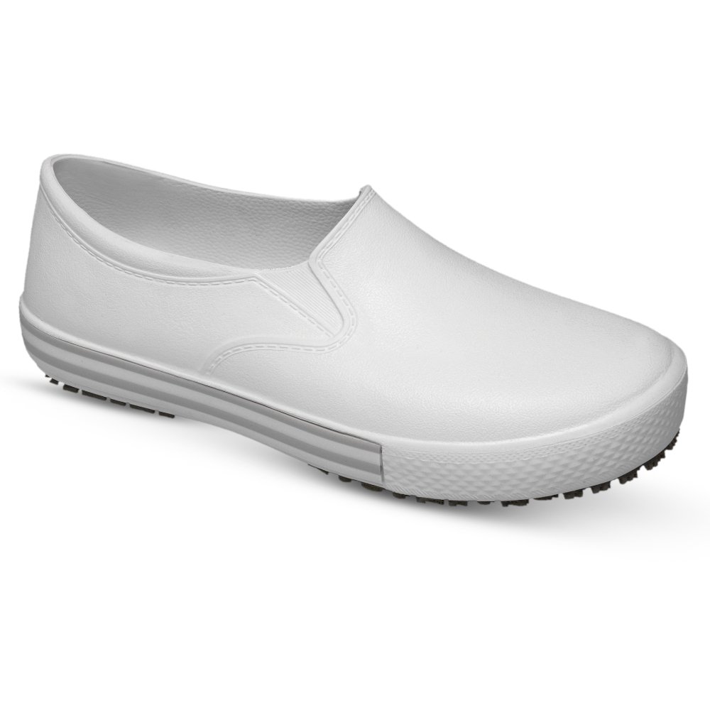 Sapato de Segurança tipo Tênis Branco Tamanho 43 - Imagem zoom