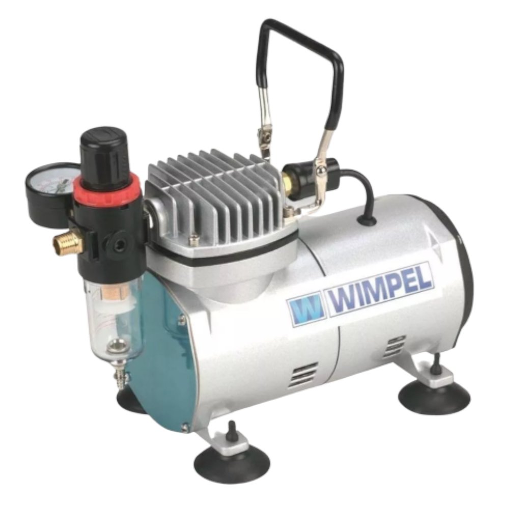 Compressor para Aerográfo 1/6 HP Bivolt-WIMPEL-COMP-1