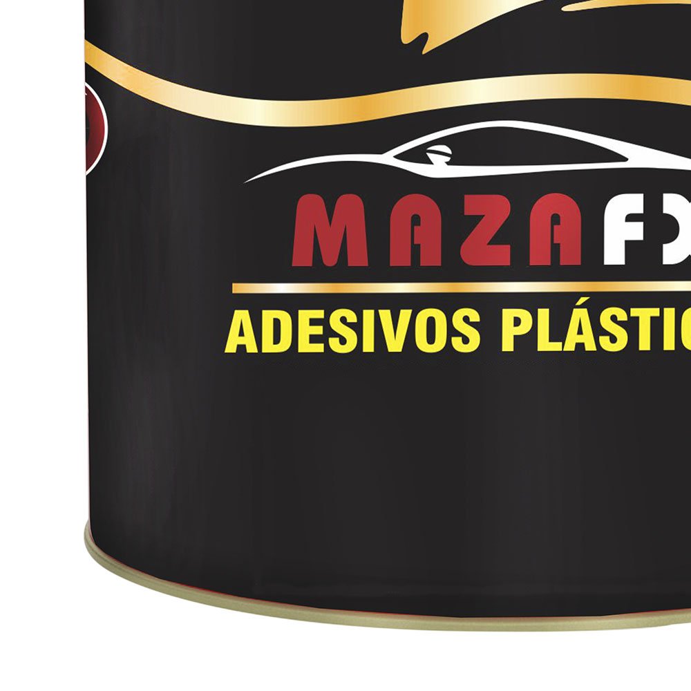 Adesivo Plástico Cinza para Vedação 700g - Imagem