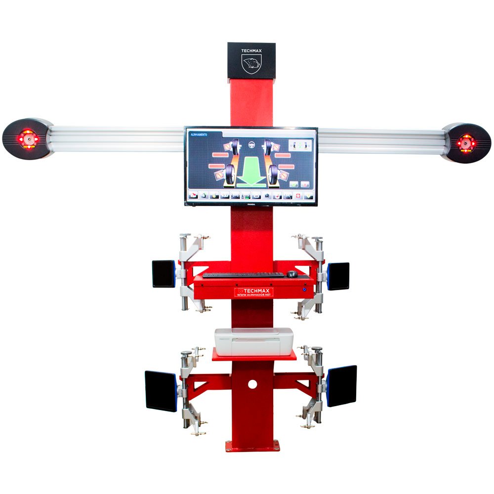 Alinhador Digital 3D com 4 Alvos e 2 Câmeras Digitais  - Imagem zoom