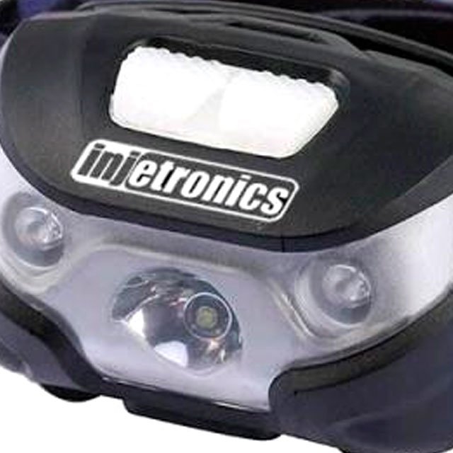 Lanterna de Cabeça LED à Bateria Recarregável com Sensor de Presença INJETRONICS-INJ-021 - Imagem