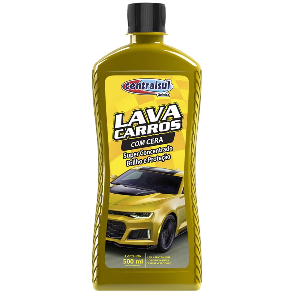 Detergente Automotivo Lava Carro com Cera 500ml-CENTRALSUL-0014591