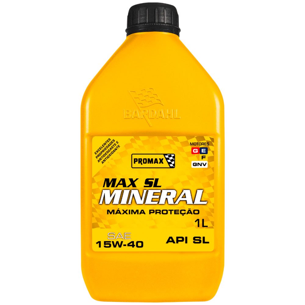 Óleo para Motor Max SL Mineral 15W-40 1 Litro-PROMAX-424983