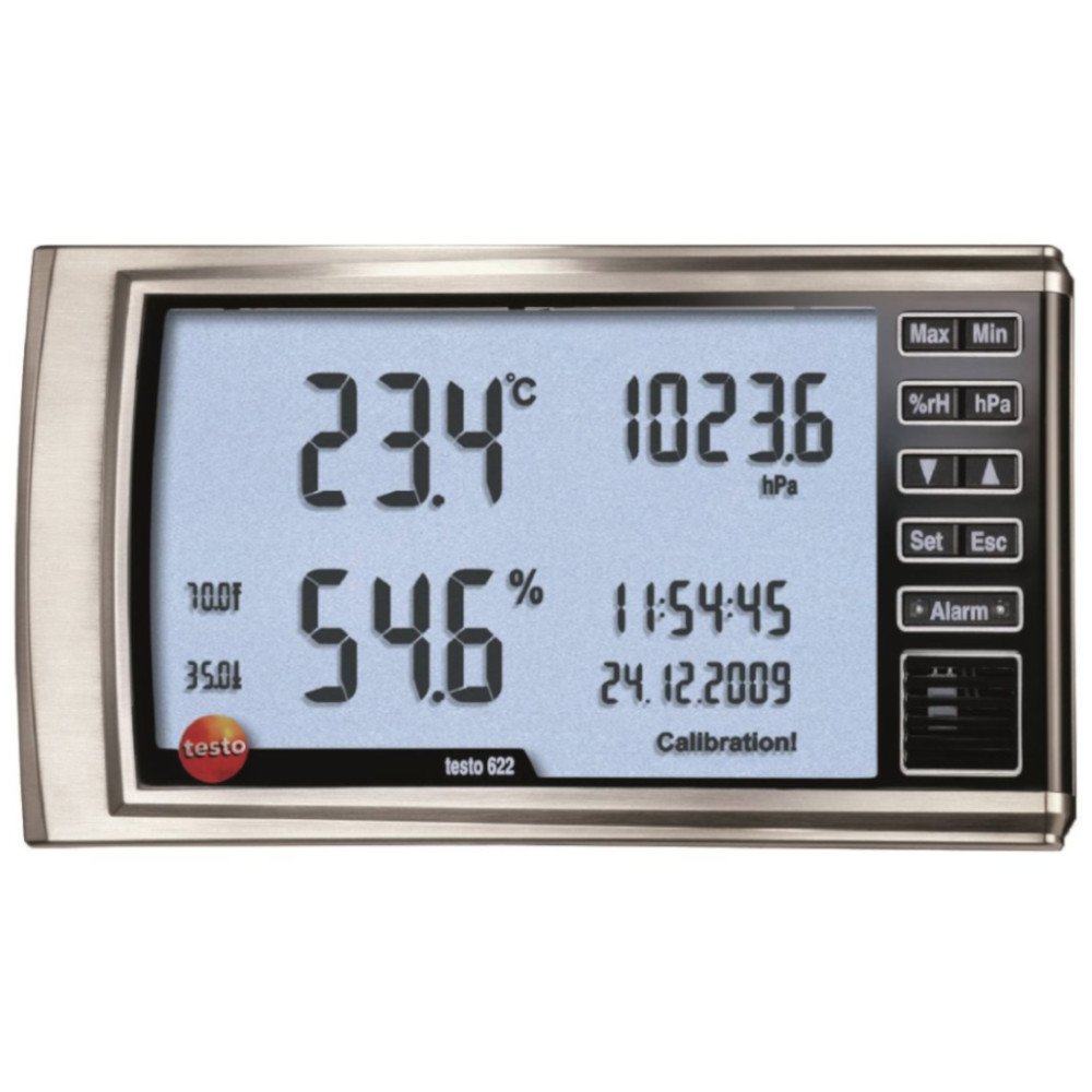 Termohigrômetro com Medidor para Umidade Temperatura e Pressão-TESTO-622