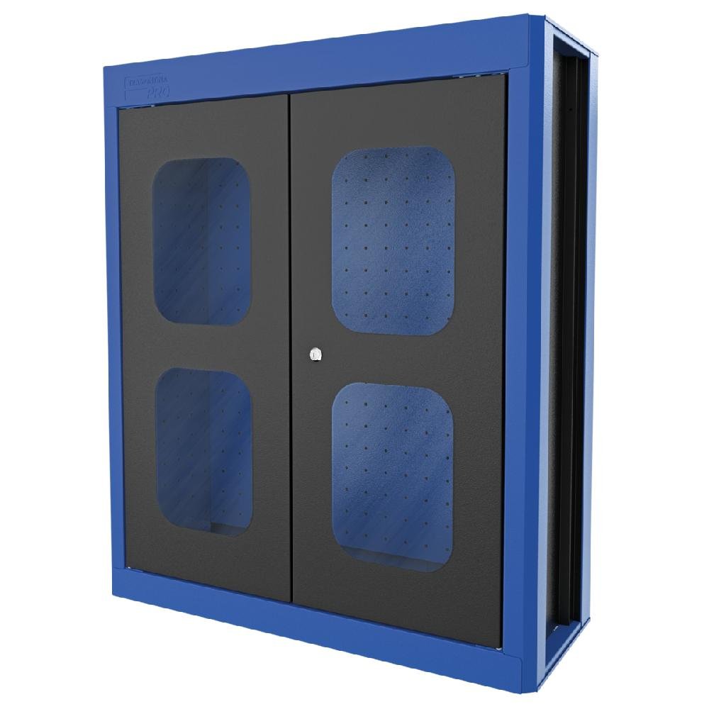 Painel para Ferramentas Superior Grande Azul com 2 Portas e Chapas Perfuradas-Tramontina PRO-44953211
