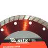 Disco de Corte Diamantado Turbo 180x25,4mm Corte Seco com Anel Adaptador 22,23mm. - Imagem 3
