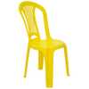 Cadeira Bistrô Atlântida em Polipropileno Amarelo - Imagem 1