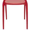 Cadeira Safira em Polipropileno e Fibra de Vidro Vermelho - Imagem 5