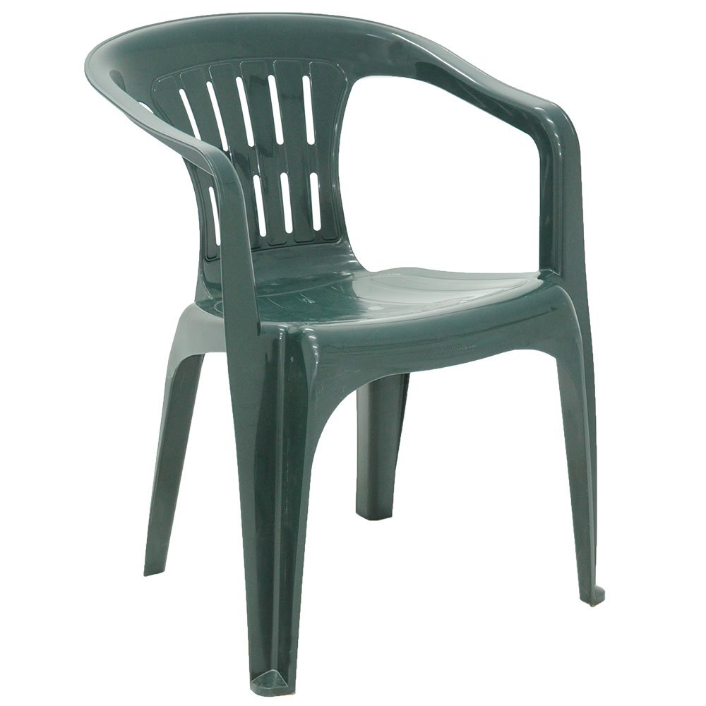 Cadeira Atalaia em Polipropileno Verde - Imagem zoom