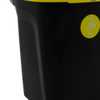 Lixeira T-Force Coleta Seletiva Metal 100L em Polipropileno Preto e Amarelo   - Imagem 3