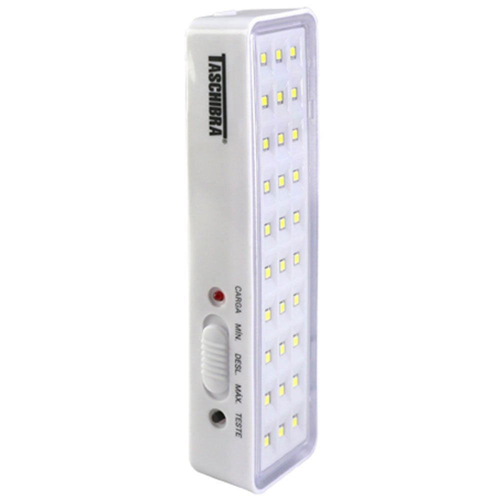 Luminária de Emergência 30 LEDS 2W-TASCHIBRA-15010012