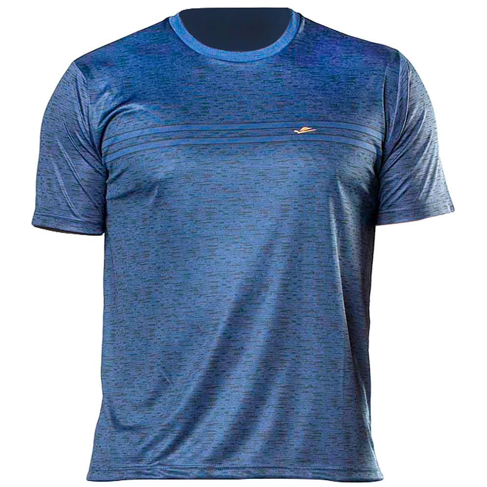 Camiseta Lazer EG1 Masculina em Malha Dry com Estampa Digital Marinho - Imagem zoom