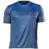 Camiseta Lazer EG3 Masculina em Malha Dry com Estampa Digital Marinho - Imagem 1