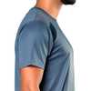 Camiseta Lazer P Masculina em Malha Dry com Gola Careca Grafite - Imagem 4