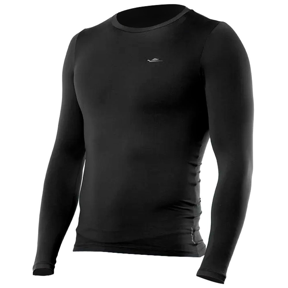 Camiseta Slim Térmica M com Proteção UV Fator 50 Preto - Imagem zoom