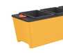 Vaso Auto irrigável Triplo Amarelo 10,5L TRAMONTINA-78134607  - Imagem