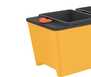Vaso Auto irrigável Triplo Amarelo 10,5L TRAMONTINA-78134607  - Imagem