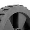 Roda Plástica Maior 257mm para Cortador de Grama  - Imagem 3