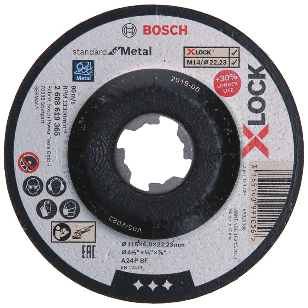 Disco de Desbaste para Metal 115x6,0mm - Imagem zoom