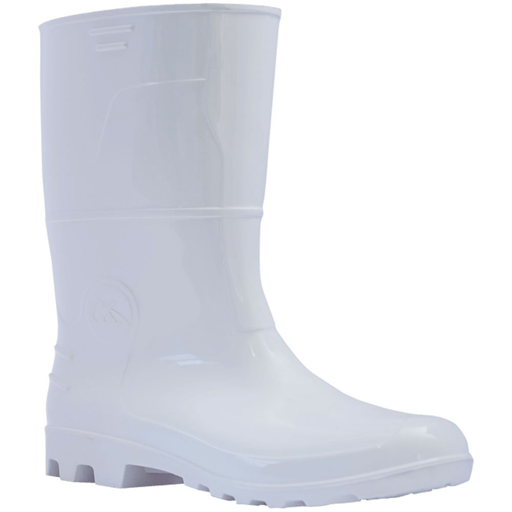 Bota de Segurança Safety Boots em PVC Cano Médio Branca Nº 42-KADESH-315242