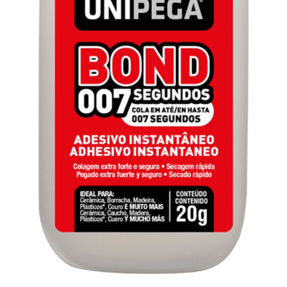 Adesivo Instantâneo Bond 007 20g - Imagem