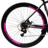 Bicicleta Aro 29 Quadro 15 Preta e Pink  - Imagem 5