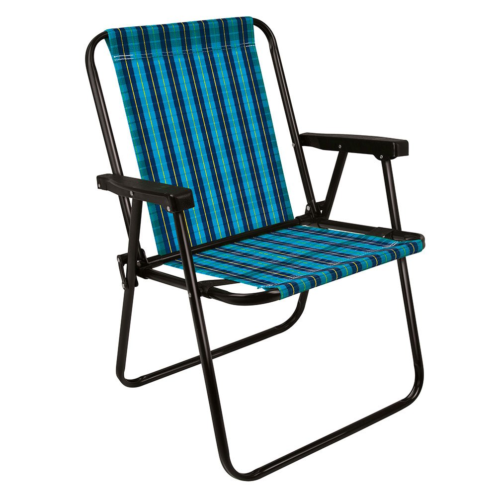 Cadeira Xadrez Marine Dobrável Azul para até 110kg -MOR-2052