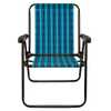 Cadeira Xadrez Marine Dobrável Azul para até 110kg  - Imagem 2