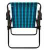 Cadeira Xadrez Marine Dobrável Azul para até 110kg  - Imagem 5