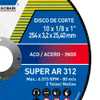 Disco de Corte Super AR312 254 x 3.2 x 25.40mm - Imagem 4