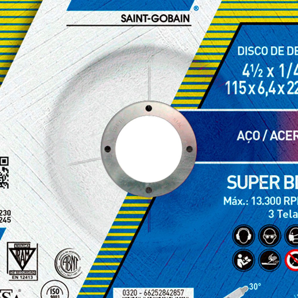 568115 DISCO 115 MM DESBASTE HORMIGON D.22,5